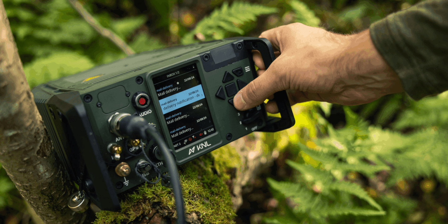 KNL software defined radio