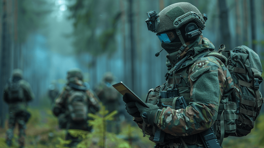 Modern military communications