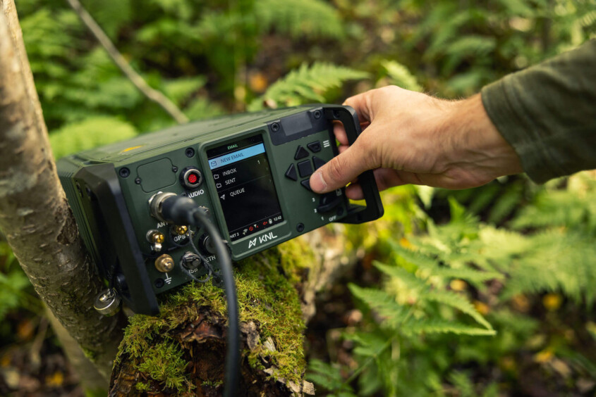 KNL’s Cognitive Networked HF radios